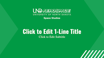 Preview: Space Studies Department