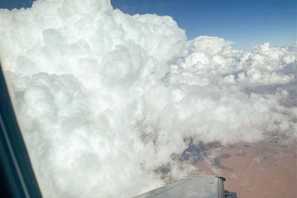 Clouds over Saudi Arabia