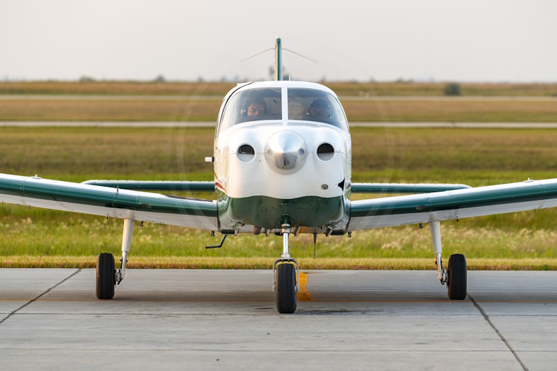 Piper Archer on ramp